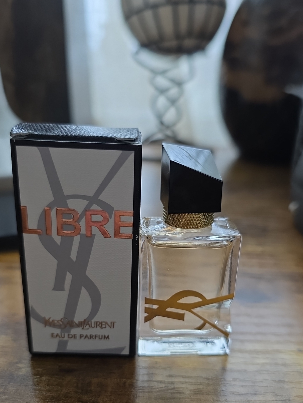 Yves Saint Laurent Libre Eau de Parfum Bottle with Box - Black, Gold, Clear